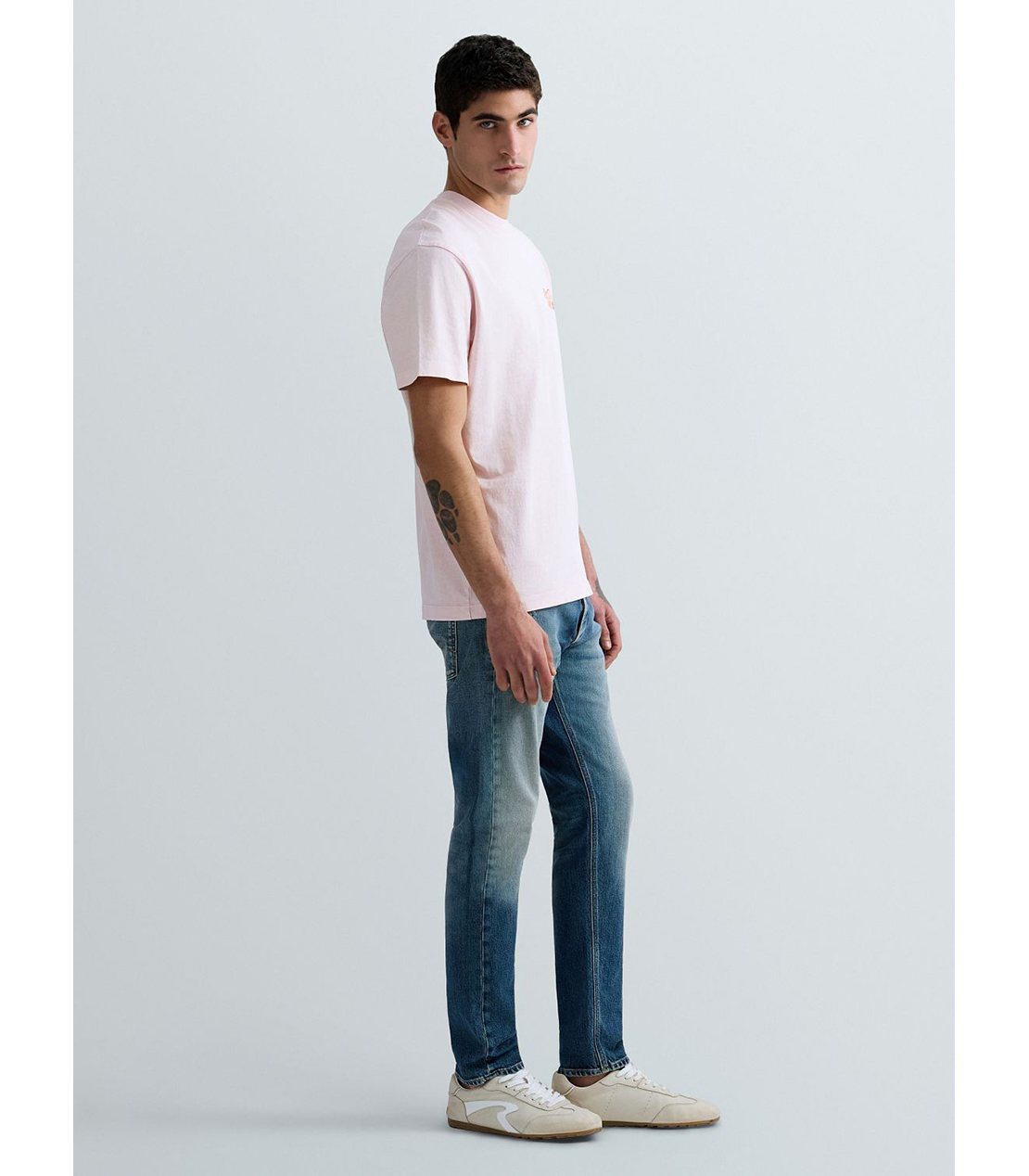 オープンエンドジャージービーチフェスTシャツ 詳細画像 ペールピンク 4